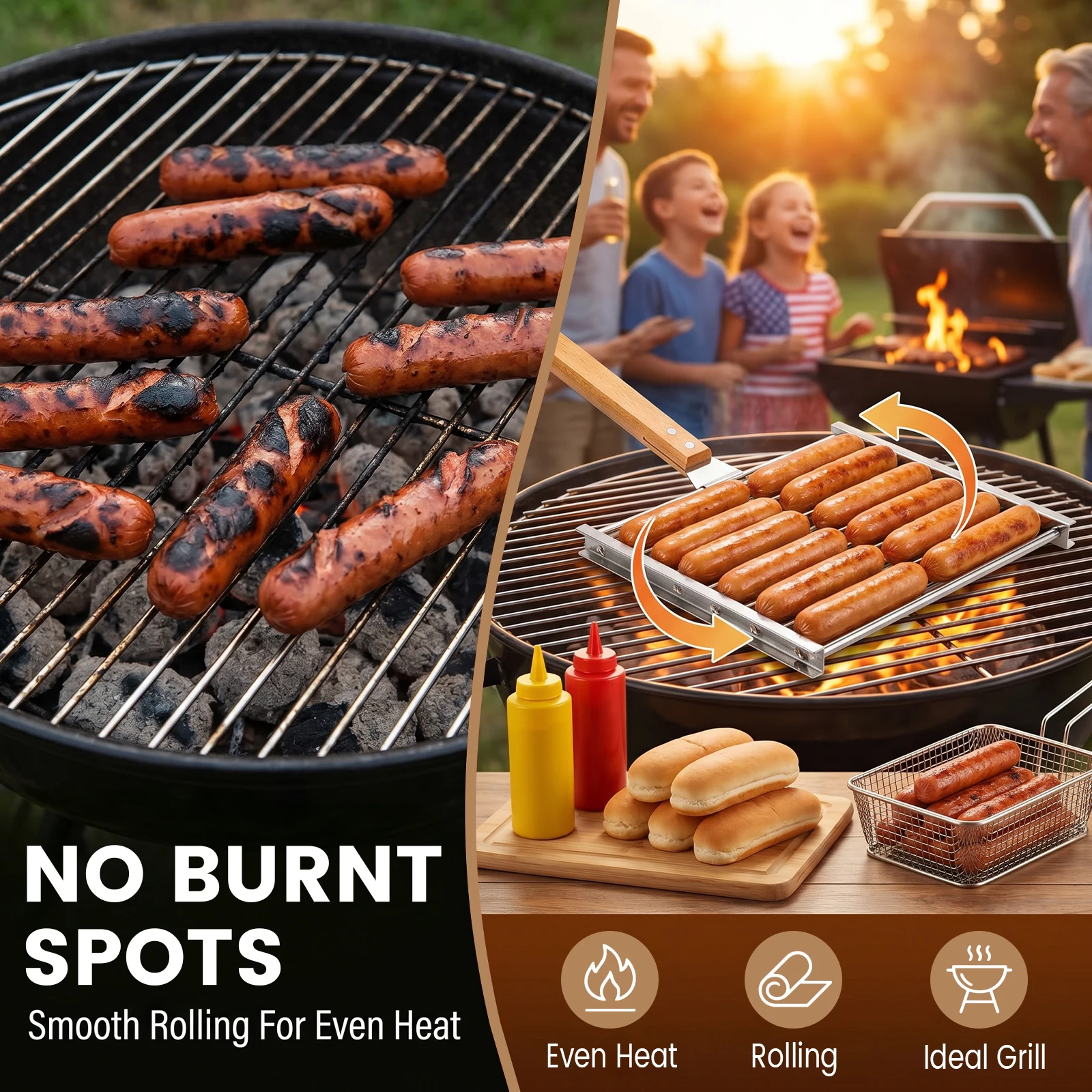 Ekstra Büyük Sosis Çevirme Apa - Hot Dog Roller Grill incelemesi ve fiyatı