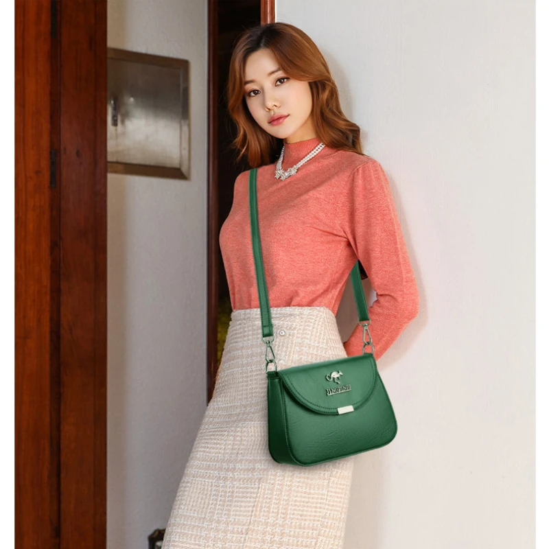 Women Bag Fashion Shoulder Small Square Crossbody Trendy Messenger Mini Korea Japan Mobile Phone Bag Cute Side Purse