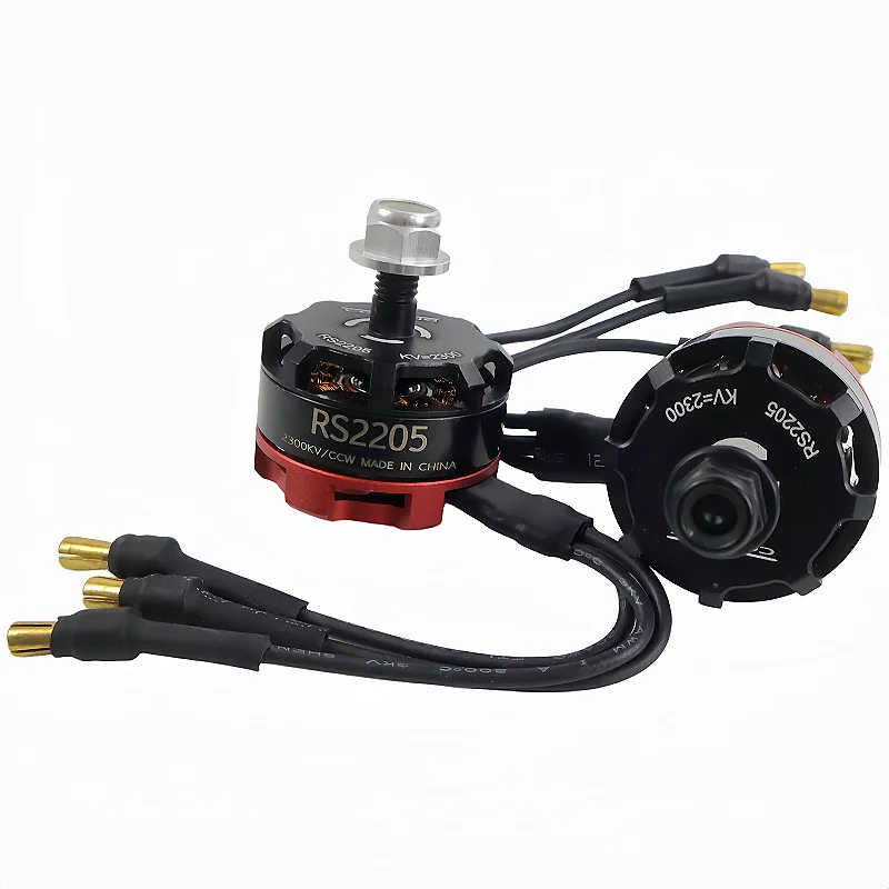 RS2205 2300KV Brushless Motor 5 Inch FPV Racing Drone Quadcopter Motor Support 2-6S Lipo  RC Aircraft Model Accessory