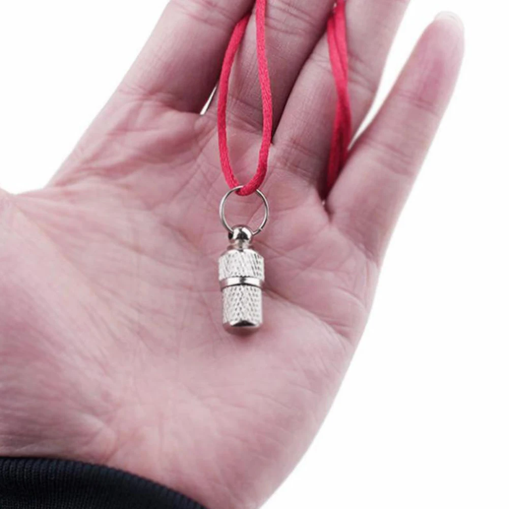 

6Pcs Identity Tag Pendant High Quality Pet Id Tube for Cat Dog Info Storage Waterproof Lightweight Barrel Design