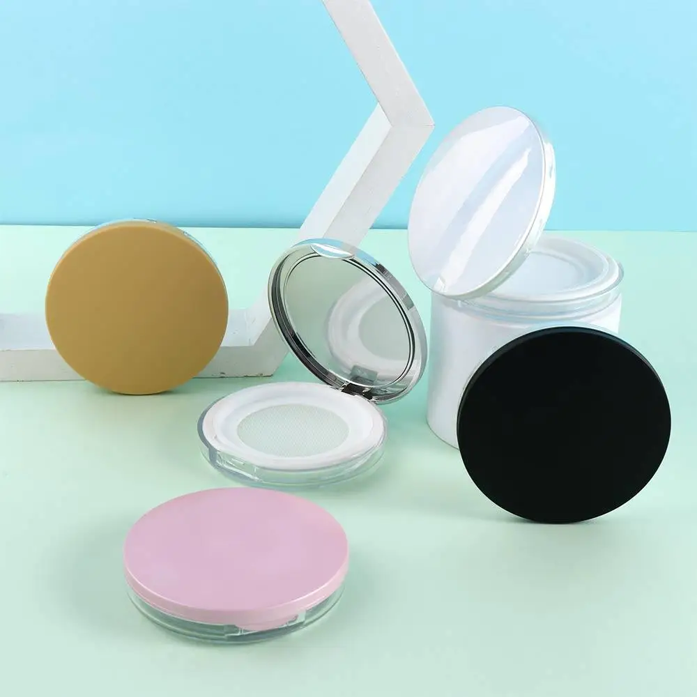 Reise Kit 5g Spiegel DIY Foundation Box Kosmetik Container BB Creme Container Luft Kissen Puff Box Make-Up Fall mit Spiegel