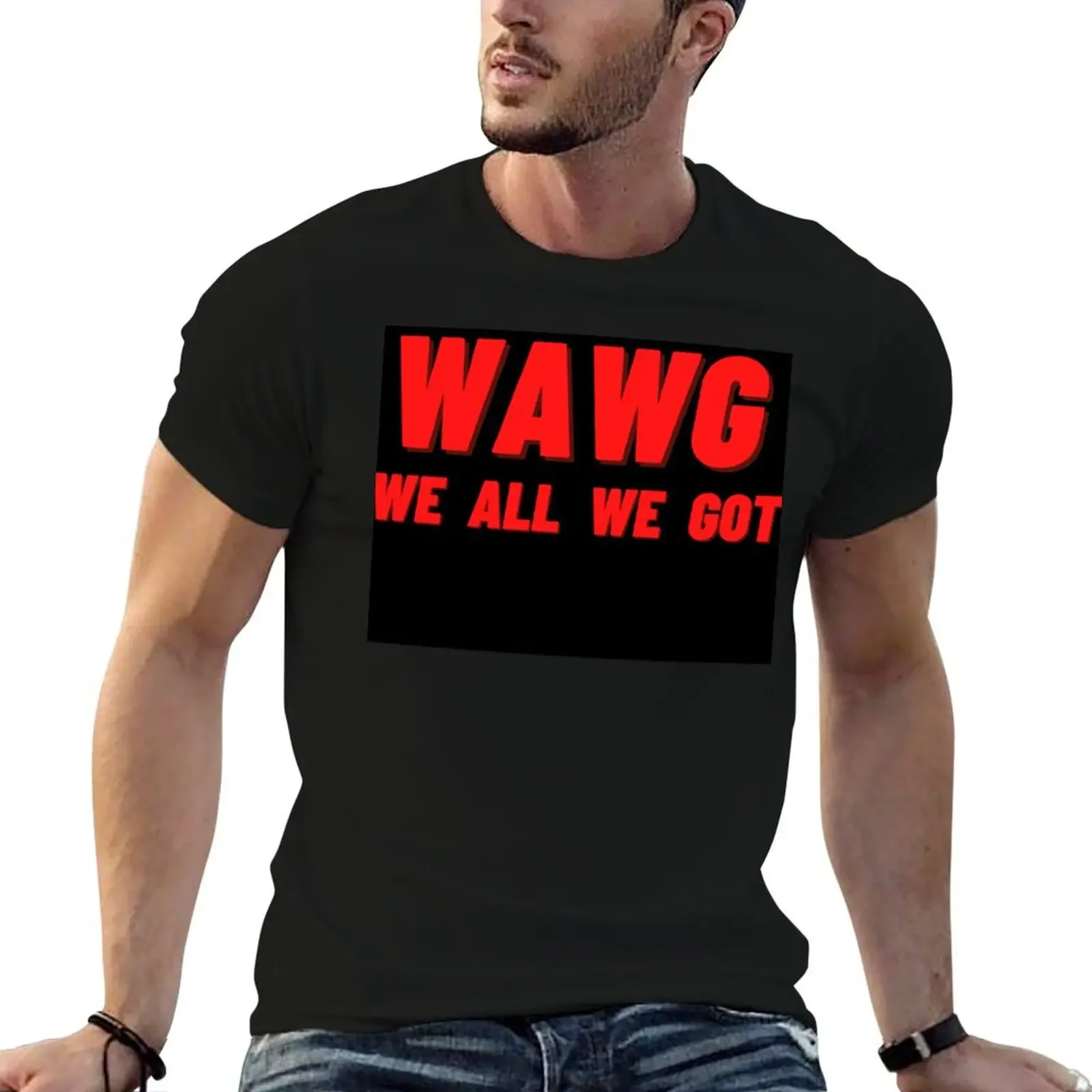 

WAWG merch for K Shordy - tired of shooting T-Shirt cute tops new edition street wear men t shirt