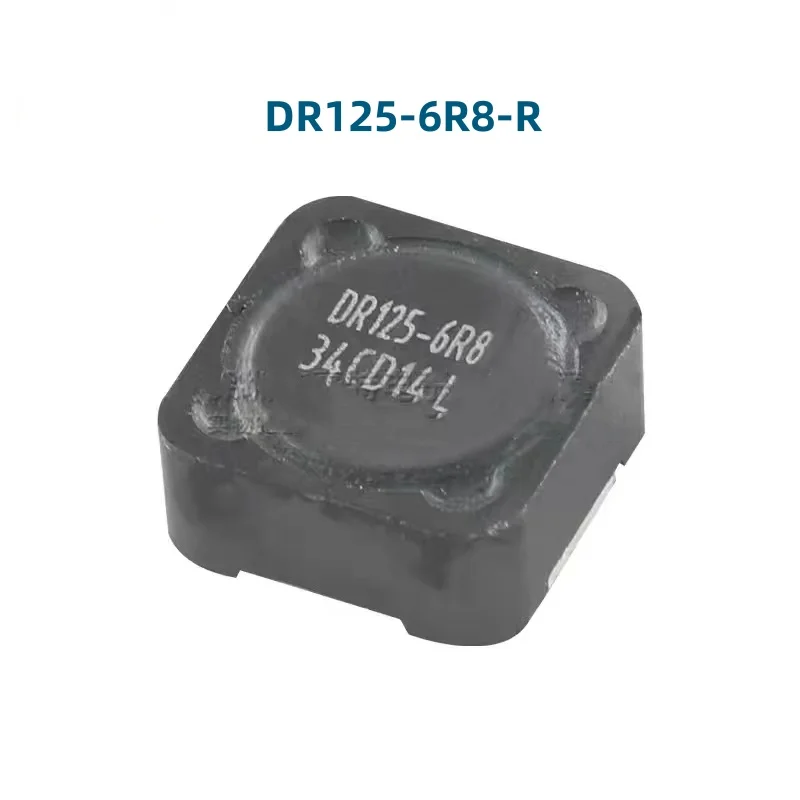 10PCS 100% Original  DR125-6R8-R Patching Together 6.8UH 8.68A Large-Current Shielding Power Electrical Sensing