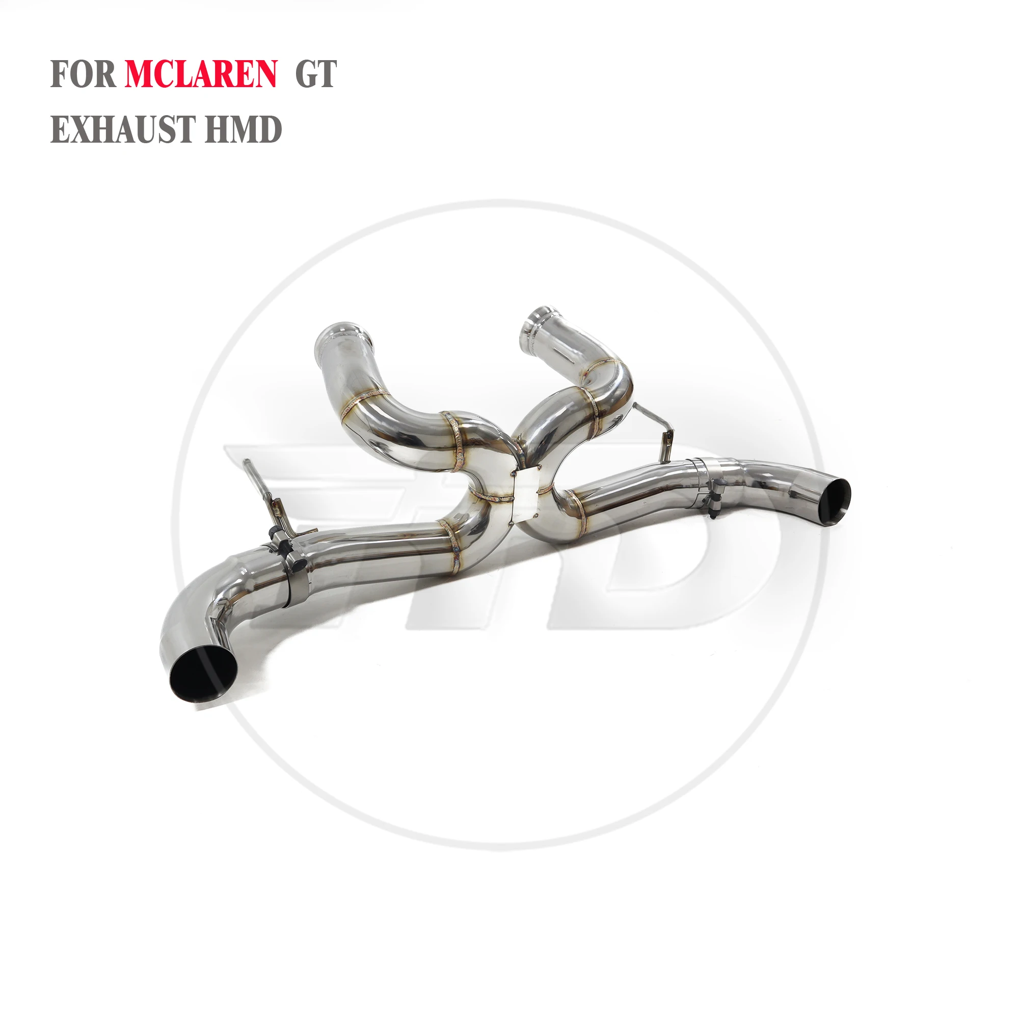 

HMD Exhaust System Stainless Steel Performance Catback for McLaren GT 4.0T 2019+ Without Valve X Pipe