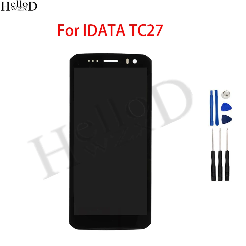 

100% Tested LCD Display For IDATA TC27 LCD Display With Touch Screen Digitizer Assembly