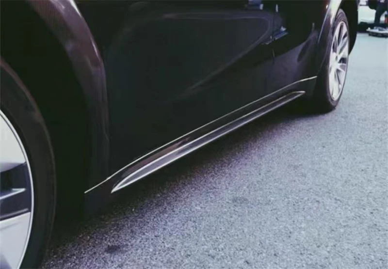 لطراز تسلا Y ReaI طقم سبويلر للتنانير الجانبية من ألياف الكربون