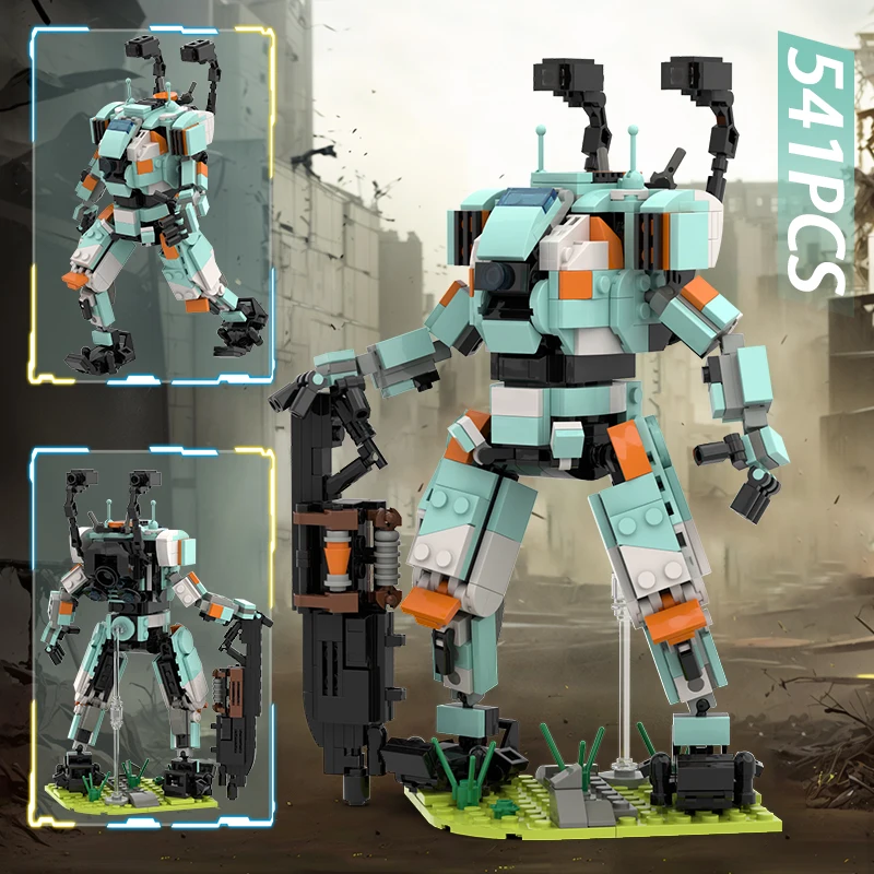 Titanfall 2 Building Blocks Vanguard-class Creative Expert Mecha Game BT-7274 Console Games 3D Bricks Toys Child Expert Robot