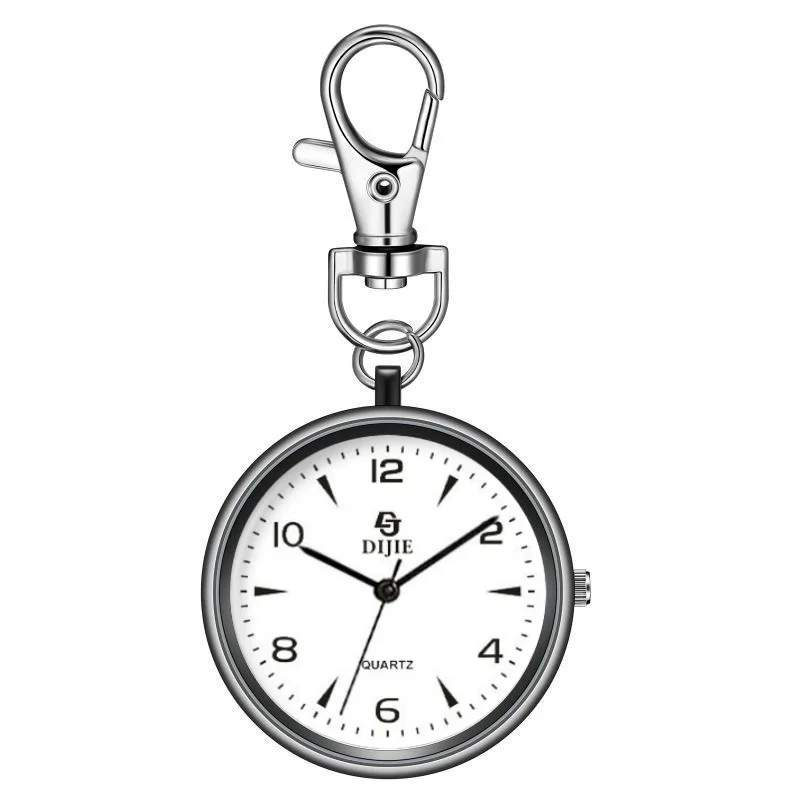 فحص حصري للأطفال المفاتيح ساعة الجيب ممرضة ساعة واضحة المتخصصة طالب ساعة الجيب عدد كبير جديد كوارتز وا