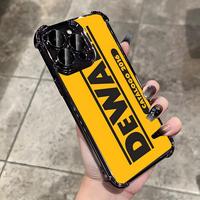 Repair Kits D-DEWALTs Phone Case For Iphone 16 15 Pro 14 13 Mini 11 12 Xs Max Xr X 7 Plus Electroplating Corners Cover
