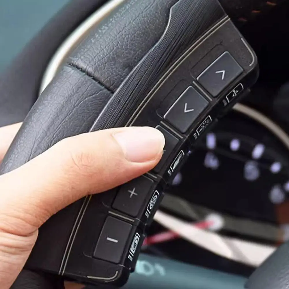 

11 Keys Long Bright Squar Universal Car Wireless Steering Wheel Button Remote Control For Android DVD GPS Multi-Function Bu M4P2