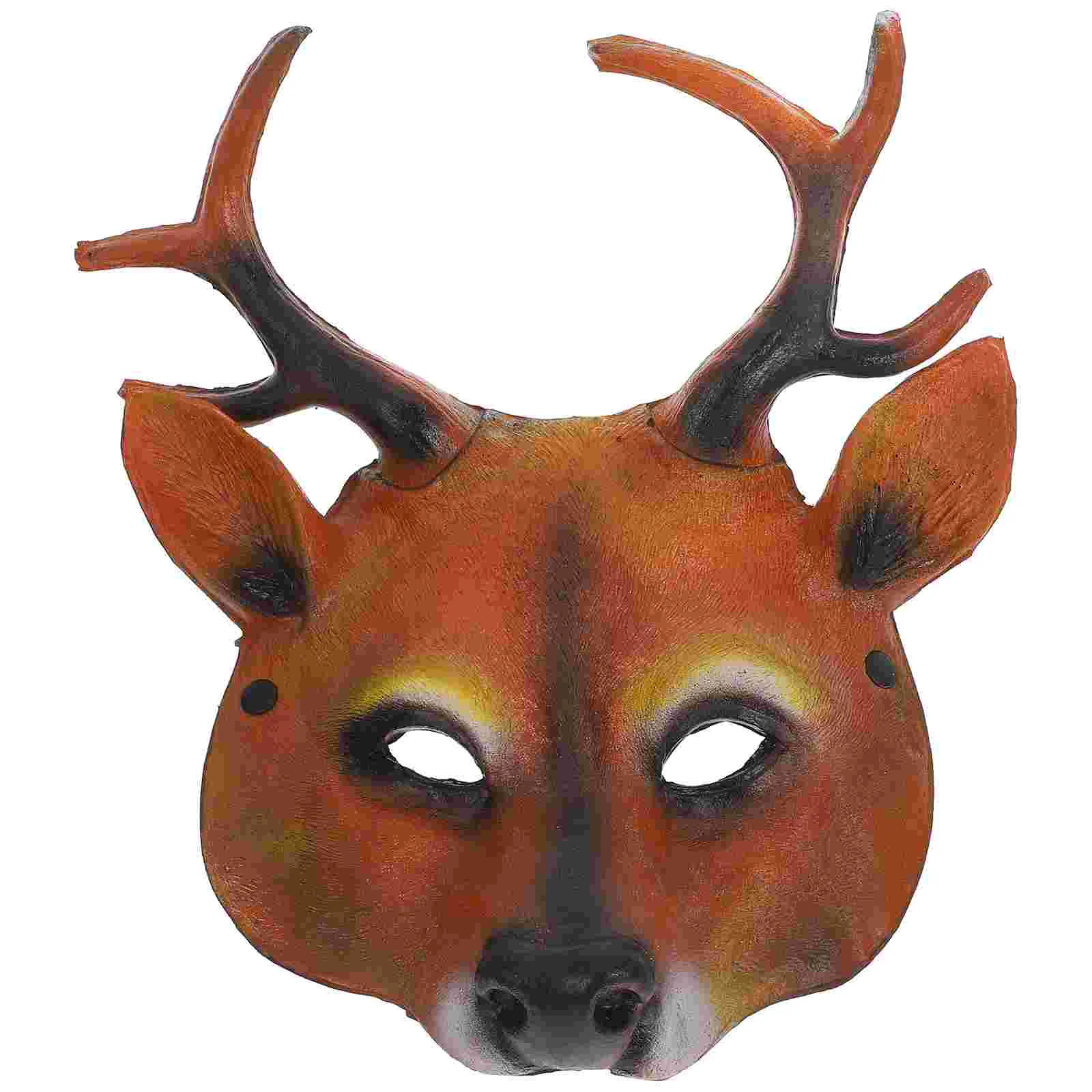 

Halloween Reindeer Mask Masquerade Party Full Face Costume Prop Cosplay The Outfit Prom