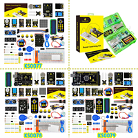 KEYESTUDIO Profesional Complete Modules Starter Kit+Tutorial Book For Arduino Starter Kit Compatible Arduino Uno R3/ Mega2560R3