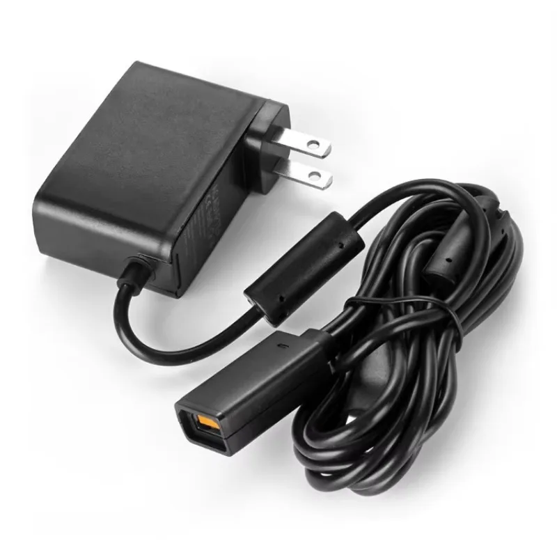 Netzteil mit USB-Kabel zum Aufladen für Xbox 360-Ladegerät, EU/US-Stecker, USB-AC-Adapter für KI-Nect-Sensor-Netzteil