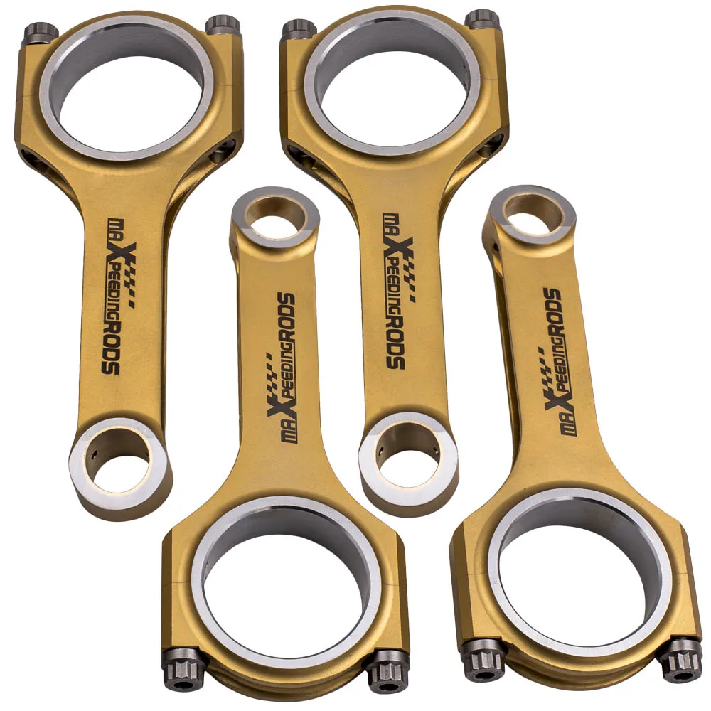 MaXpeedingrods H Beam 4340 Racing Connecting Rods for VW Golf MK5 Cabriolet 2003-2009 Hatchback 1.9 TDI