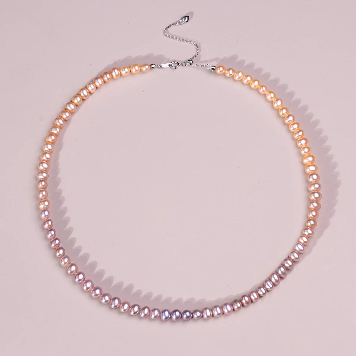 

Gablily Premier S925 Silver Freshwater Pearl Necklace 5-6mm Exquisite and Fashionable