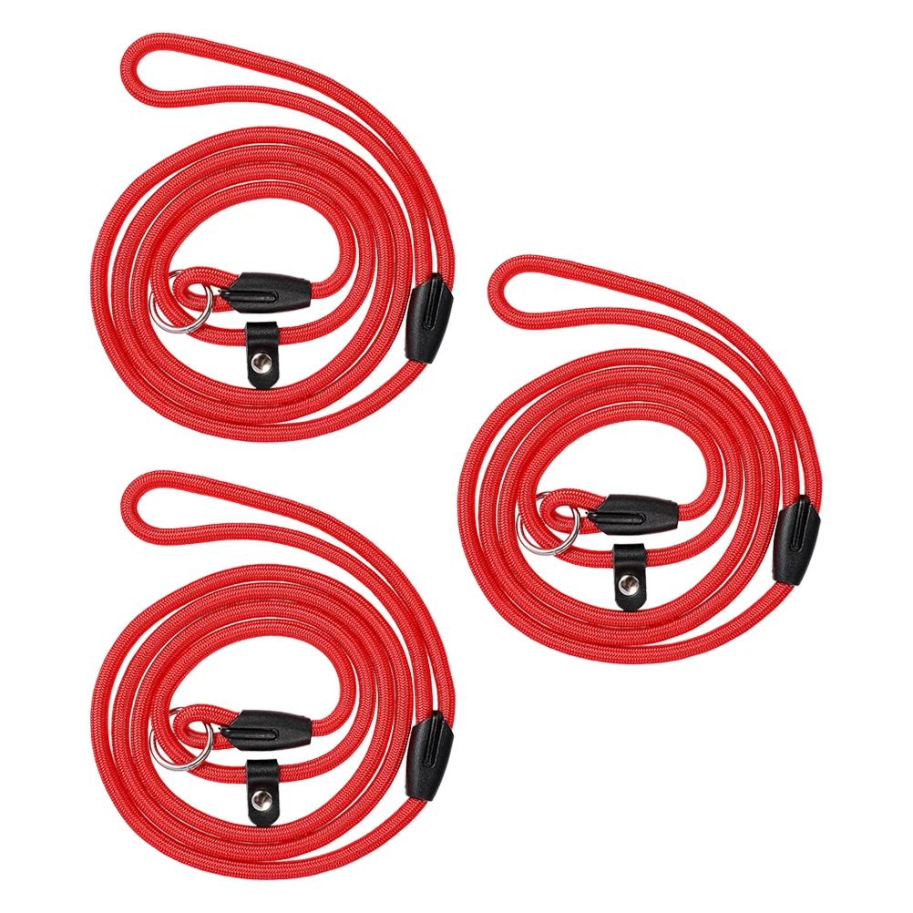 

3Pcs Professional Dog Leash Skin-Friendly Traction Rope for Comfortable Walking