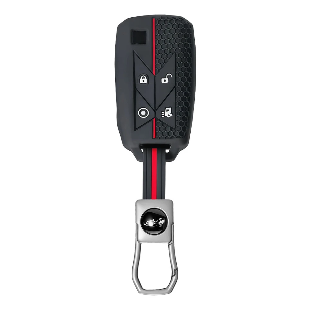 Silicone Remote Key Fob Ring Case Cover for Renault Pickup Truck Lorry Gama Seris T C K Ignition Euro 4 Button Interior Styling view 3