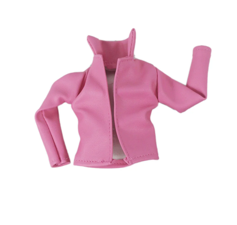 Handmade Doll Clothes Leather jackets  for 11.5 inch 30cm Doll Clothes doll accessories Many Style for Choice