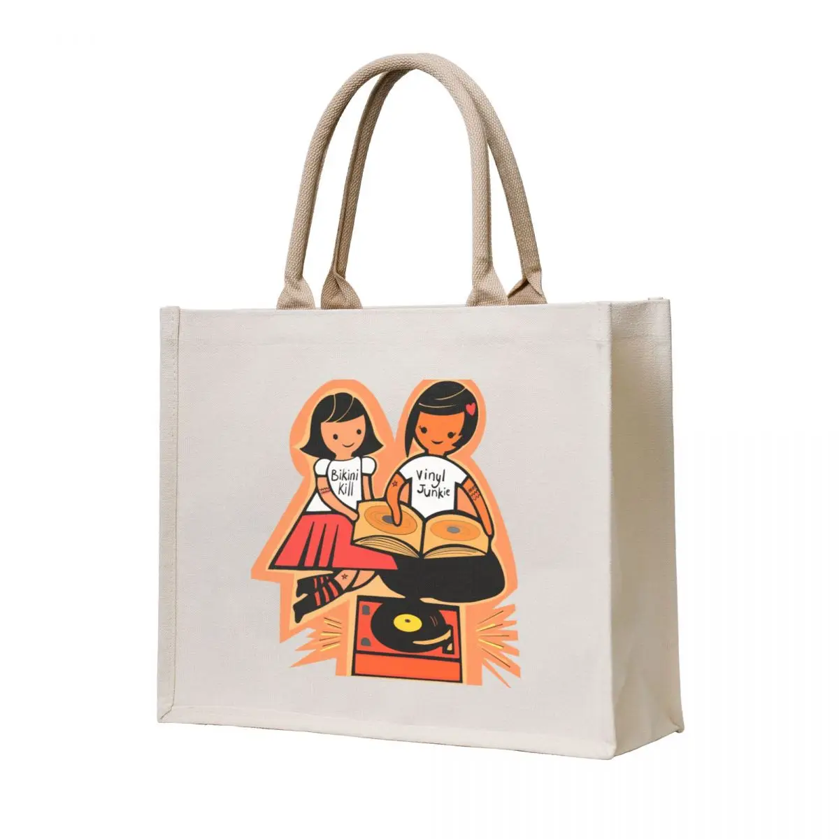 

Music Lovers Tote Bag Women's shopper shopping trolley bag Woman shopper bag