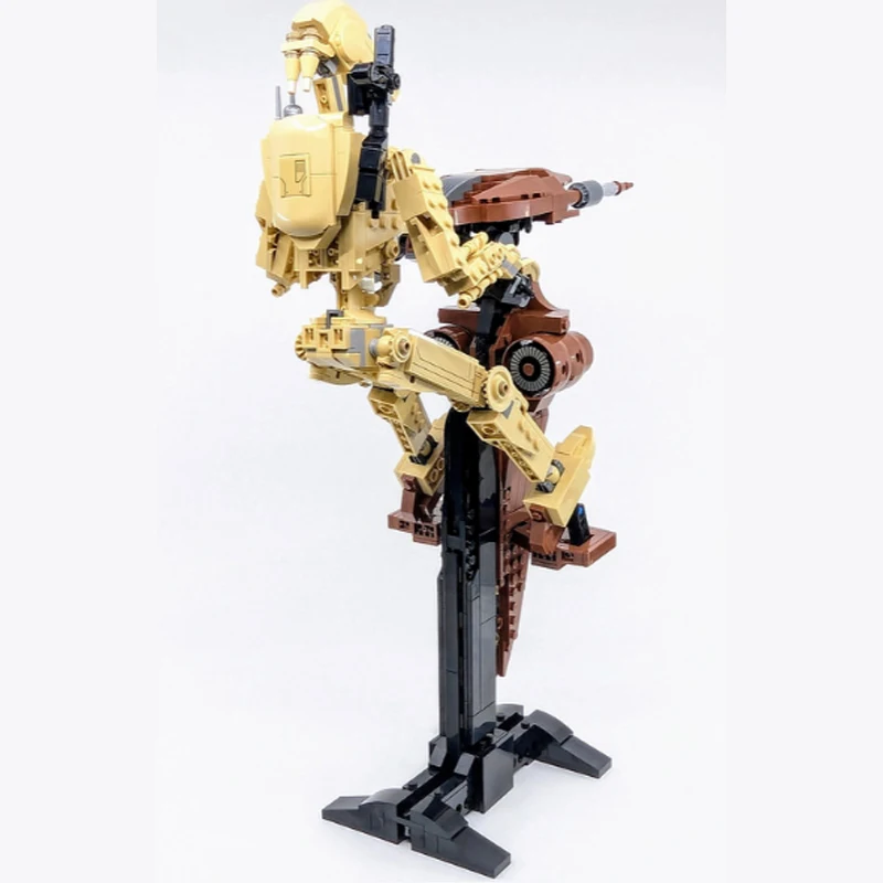 1088 pièces Blocs de construction compatibles pour robot, briques de modèle créatives, décoration intérieure, cadeaux de Noël et d'anniversaire