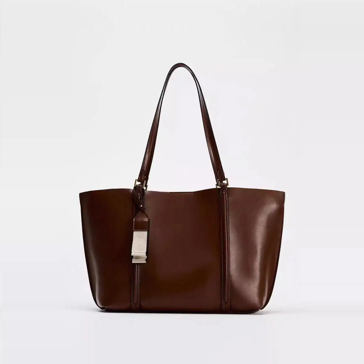 

Faionable Retro Large Capaci Tote Bag Women's Commuter oulder Bag op Bag Casual Simple Sle Handbag for Youth