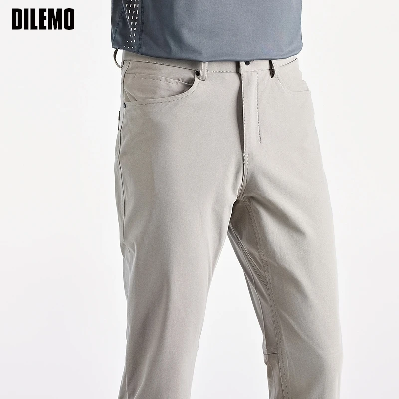 Top Grade New Brand Casual Fashion Straight Business Regular Fit Breathable Long Pants Comfortable Office Trousers Mens Clothes