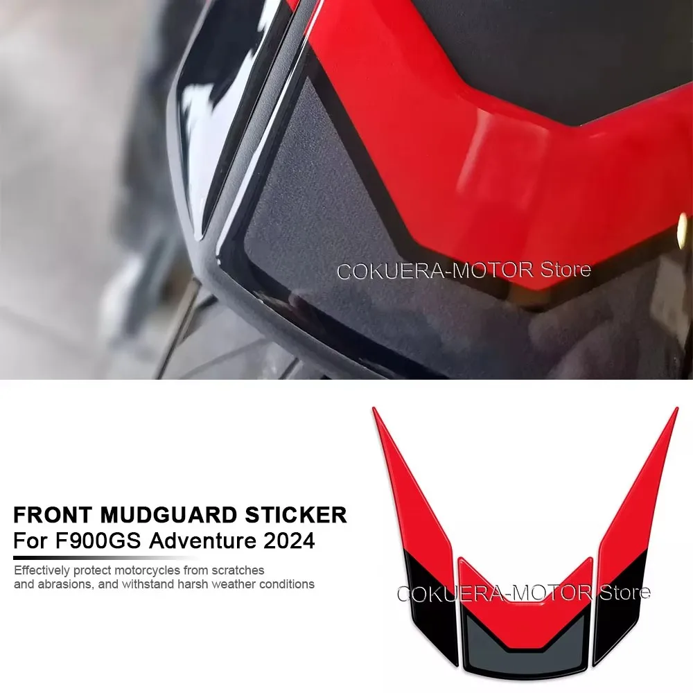 

3D Epoxy Resin Protective Sticker For BMW F900GS F 900 GS Adventure 2024 Motorcycle Accessories Front Mudguard Sticker