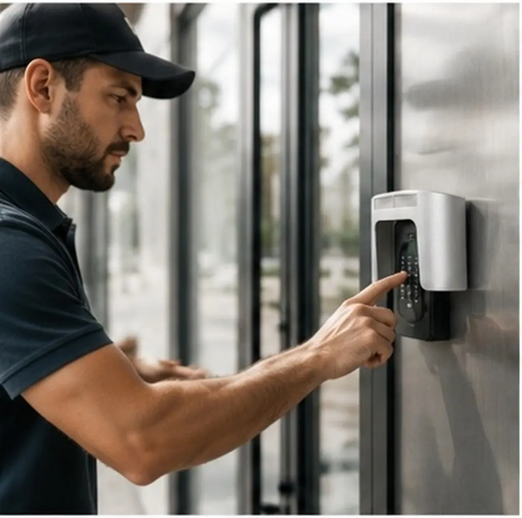 Doorbell Weather Cover Waterproof Splashproof Box for Access Control System Face Recognition Outdoor Rainproof Door Keypad