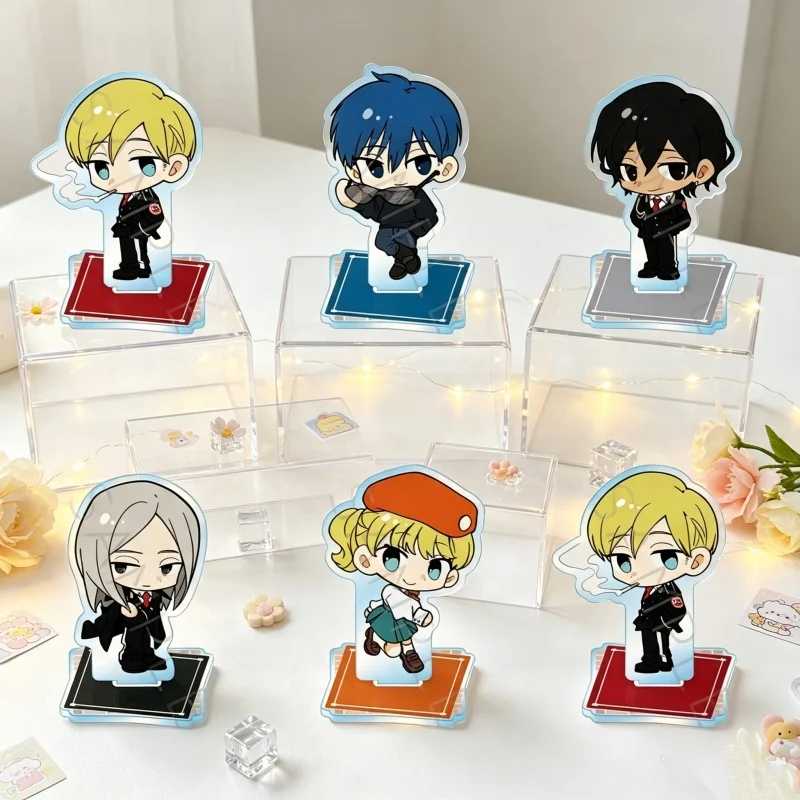 Anime ACCA: 13-Territory Inspection Dept. Acrylic Stand Figure Keychain Nino 10cm Gift Bedroom decoration Accessories Collection