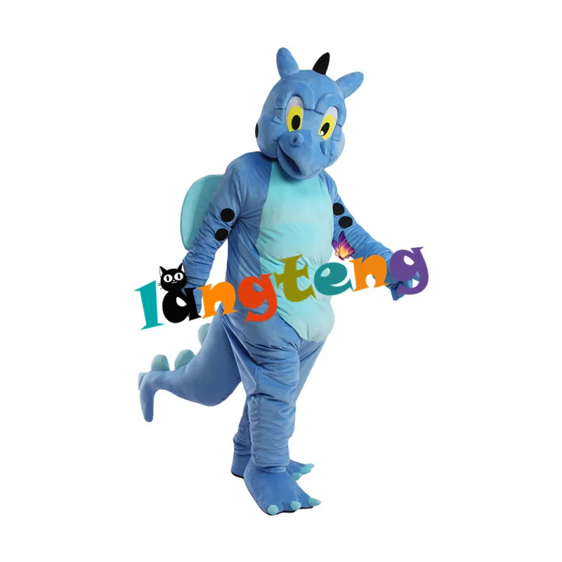 1303 lustige angepasste lila Dinosaurier Maskottchen Kostüm Cartoon Cosplay Fursuit für Erwachsene