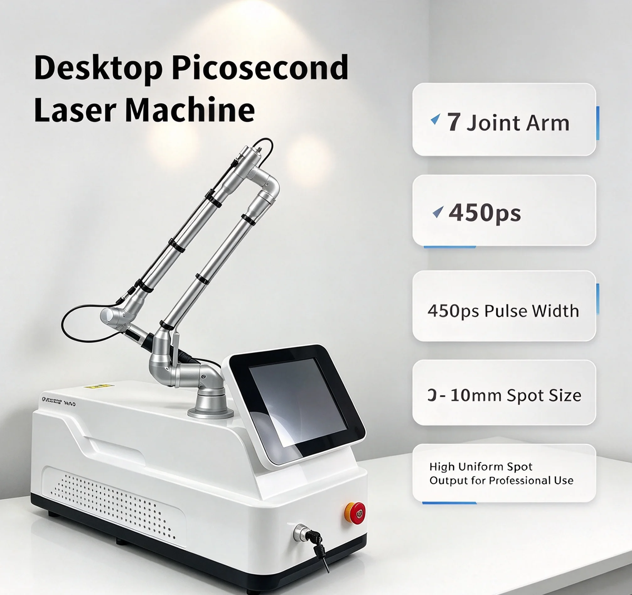 Picosecond Laser Tattoo Removal Machine - 2026 – nowoczesne, kompaktowe urządzenie laserowe