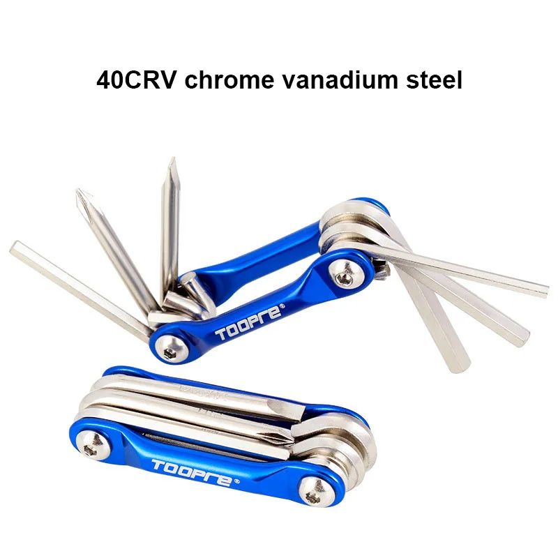 Portable Folding Allen Wrench 3mm 4mm 5mm 6mm Screwdriver Set Bicycle Repair Tool Cycling Accessories