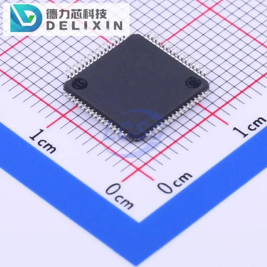 DSPIC30F6015-20E/PT 144KB 52 TQFP-64(10x10) โปรเซสเซอร์สัญญาณดิจิตอล (DSP/DSC) ชิปใหม่เดิม