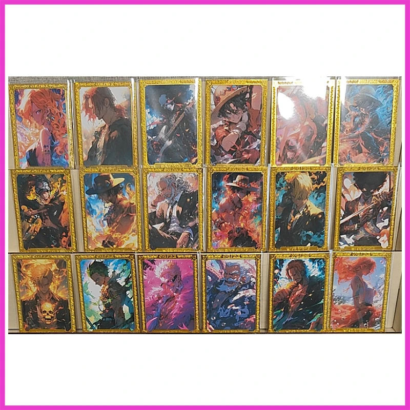 

Аниме ONE PIECE Rare Metal Limited Коллекционная карта Rayleigh Law Nami Sanji Shanks Doflamingo Ace Игрушки для мальчиков Подарок на день рождения