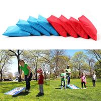8PCS Cornhole Bean Bags Set Corn Filled Cornhole Cloth Bags Training Equipment For Outdoors Cornhole Game Supplies Kids Toy