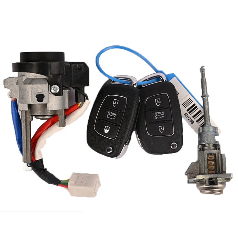 

A30P-Car Door Lock Cylinder Key Ignition Switch Starter Lever 81905-F0500 8190F500 For Hyundai Elantra 2015-2020