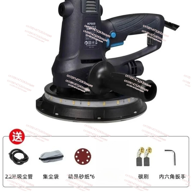 

Инструменты для шлифования стен, 750 Вт, шлифовальная машина для стен, беспыльная шлифовальная машина для стен, портативная шлифовальная машина для шпаклевки, электрическая шлифовальная машина для гипсокартона 180 мм