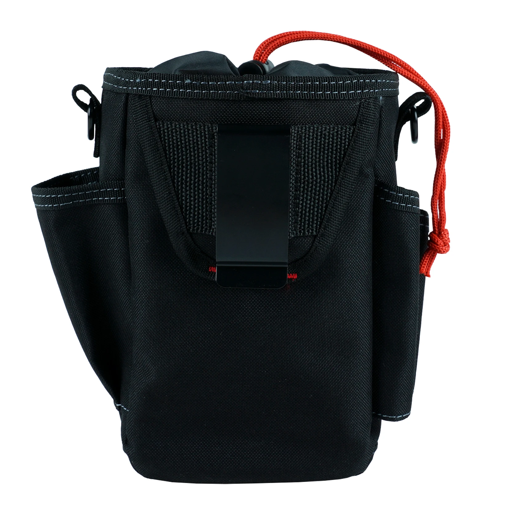 Small Electrician Tool Pouch Utility Ziptop Tool Belt Bag,Compact Top Drawstring Closure Tool Pouches