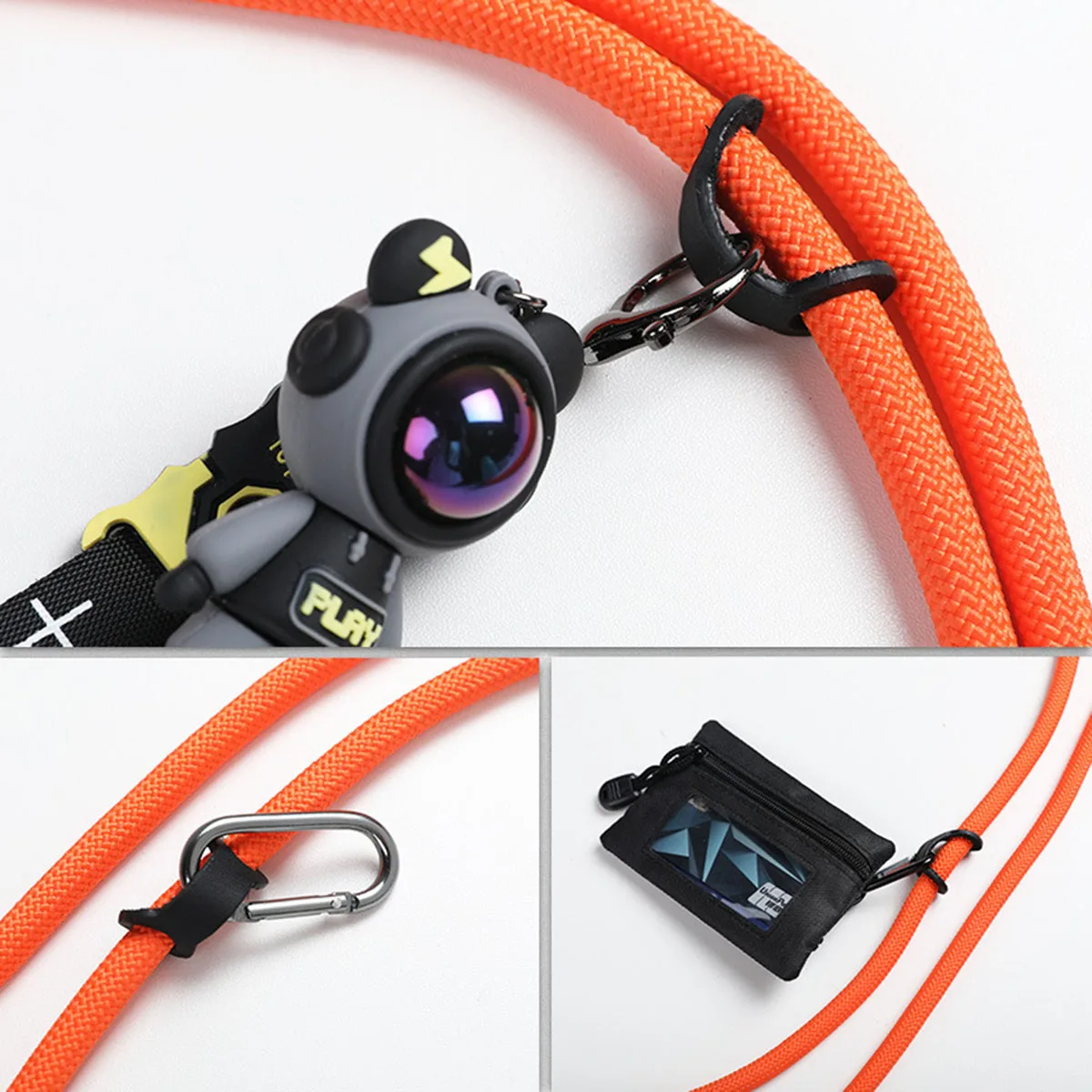 1 قطعة الحبل العالمي للهاتف المحمول العالمي Crossbody معلقة حزام الكتف انفصال الرقبة الحبل مكافحة خسر الحبل