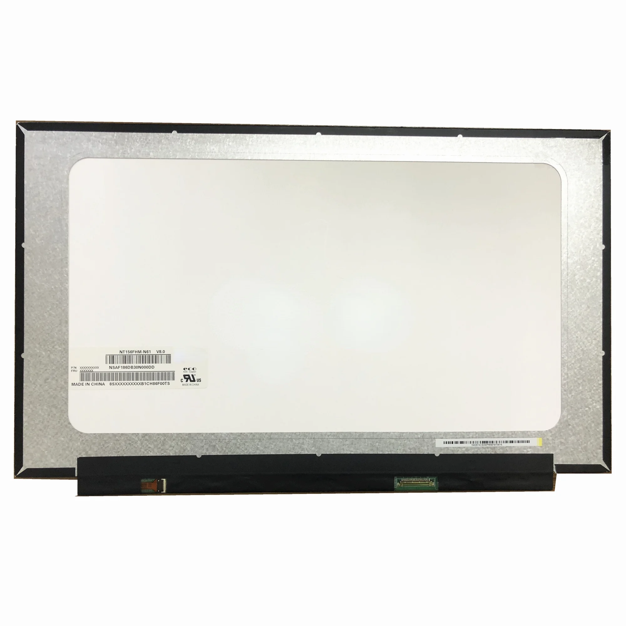 

NT156FHM-N61 fit B156HTN06.1 TV156FHM-NH1 N156HGA-EA3 15.6'' Laptop LCD Screen Display 1920*1080 EDP 30 Pins With No screw holes