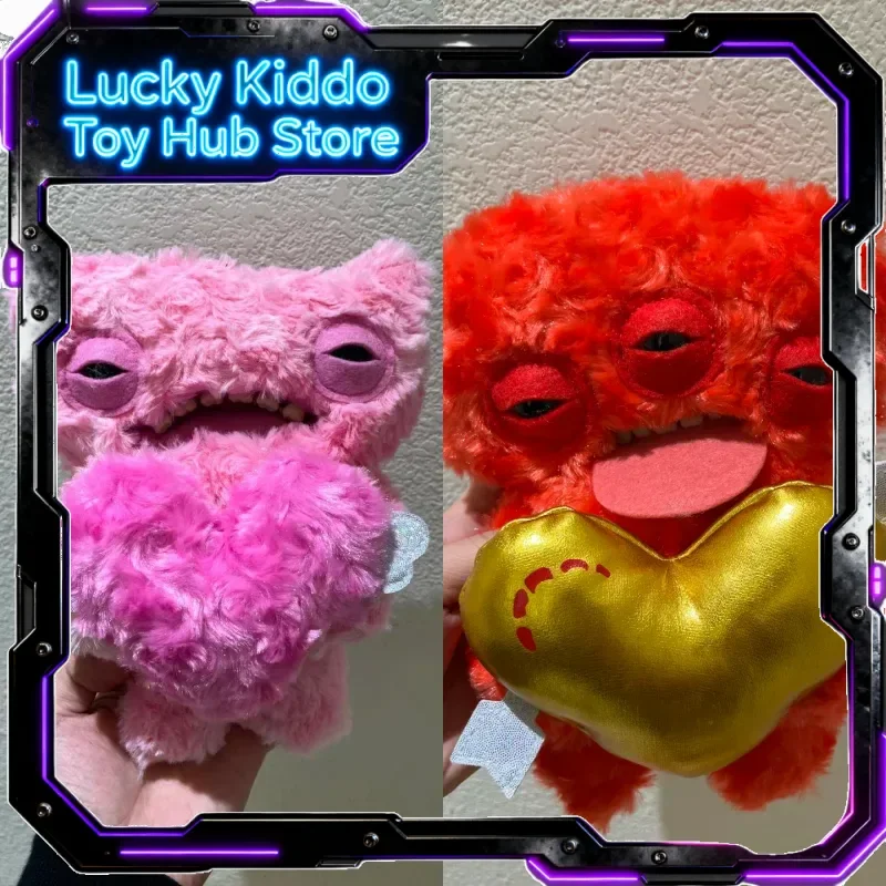 

2026 Hot Original Fuggler Lovefugg Series 2 Plush Toys Collectible Kawaii Stuffed Doll Trendy Toys Ornament Valentine'S Day Gift