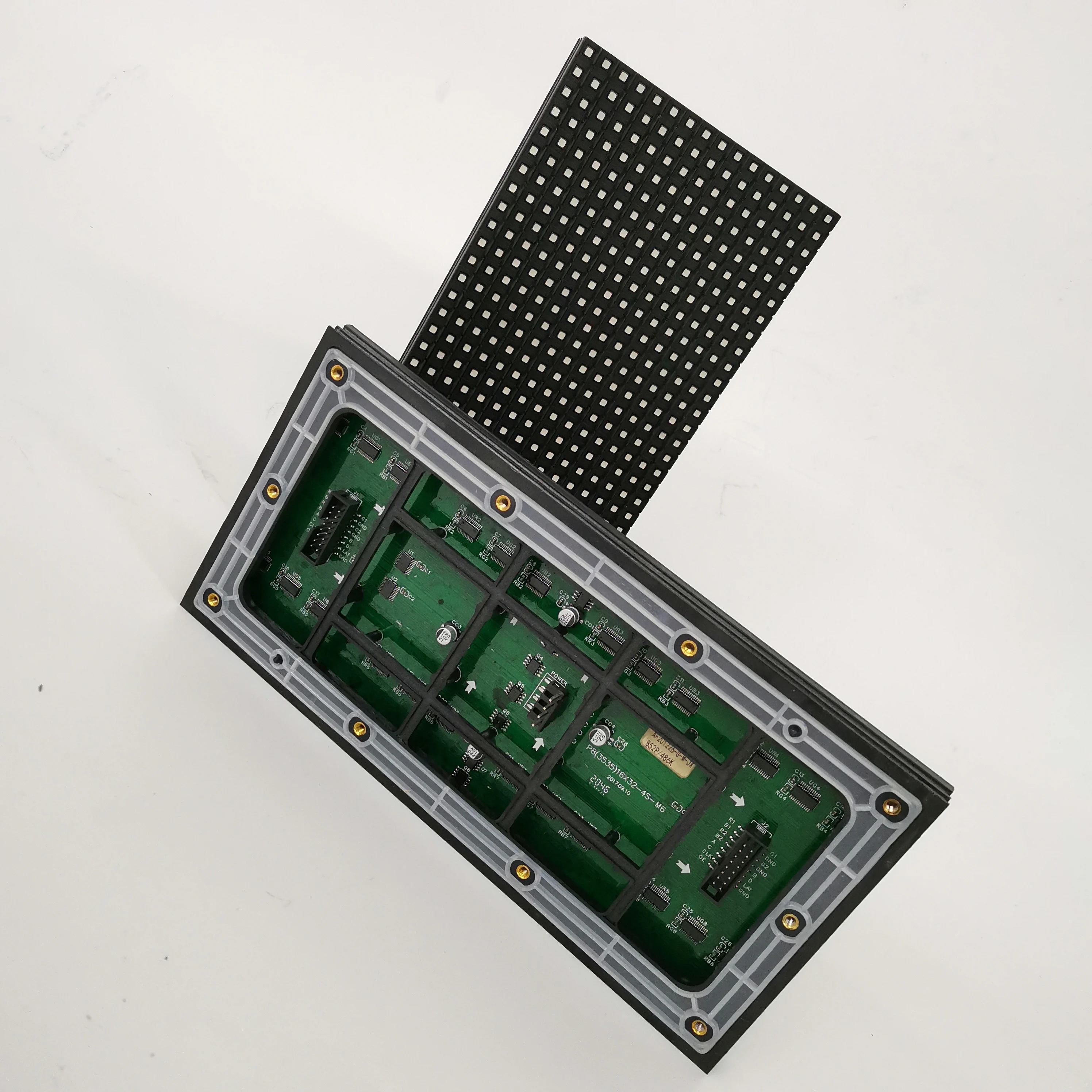 Special Sale P8 SMD Outdoor LED Module HUB75 Interface 1/4 Scan Current 256x128mm