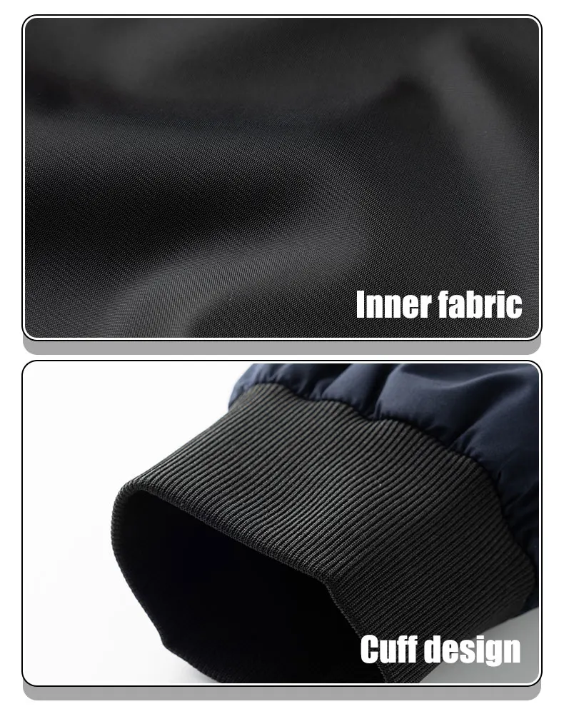Spring Autumn Men's Casual Jackets Fashion Baseball Coat Light Soft Flying Jackets Men Business Men's Standing Collar Jacket 12 S0a438255fd364e0b91229a61f95a1067g