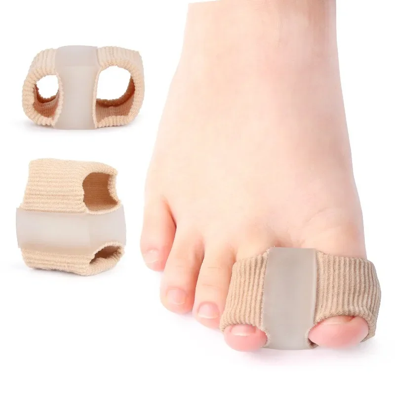 Separador de dedos de los pies, Corrector de juanete Hallux Valgus, ortopédico, ajustador de pulgar, corrección, pedicura, alisador de pies, 1 Uds.