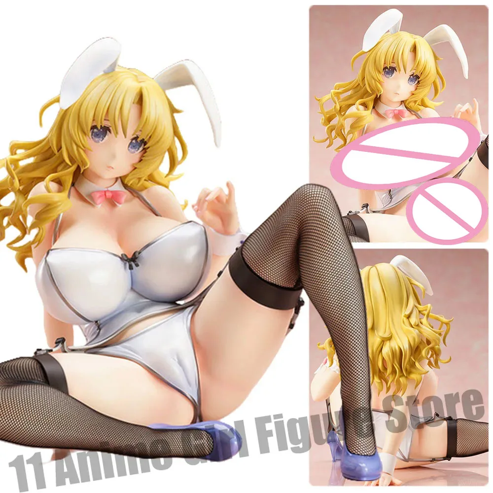 

21CM 1/4 Scale Native Anime Sexy Figures Kawaii Girl Chie Bunny Girl Ver. Pvc Action Figurine Adult Collection Model Toys