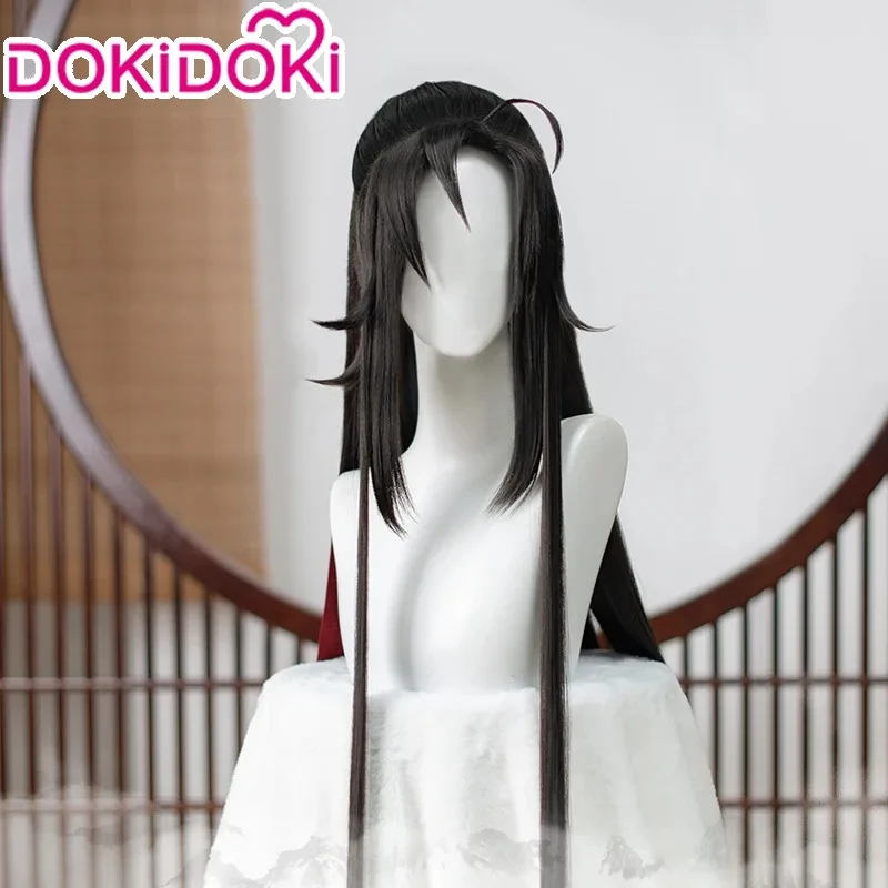 

В НАЛИЧИИ Yiling Patriarch парик аниме Mo Dao Zu Shi косплей DokiDoki Wei Wuxian косплей китайский антикварный парик шнурка Рождество