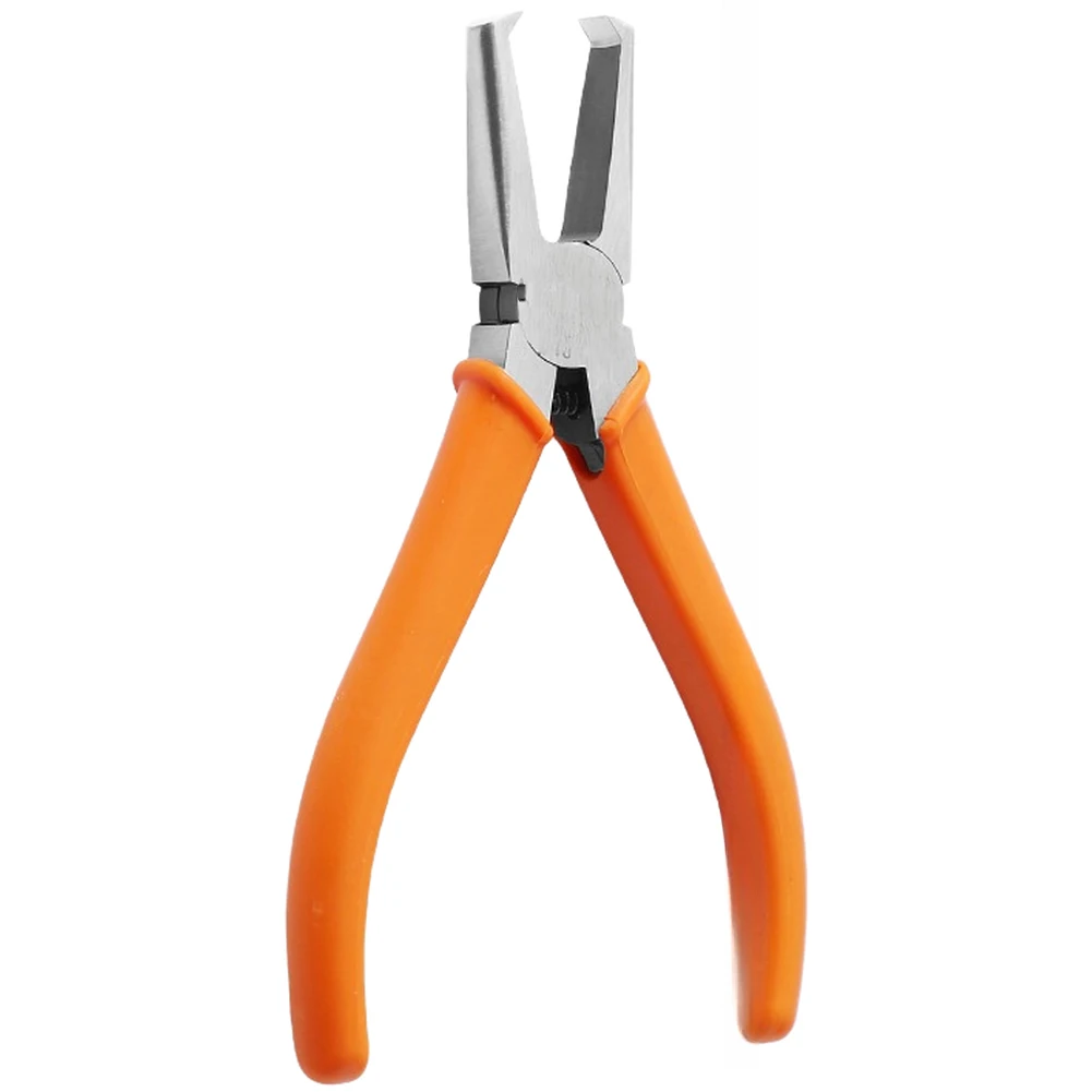 Hobby Crafting 6 Inch Angled Pliers Precision Cutting Auto Open Pliers For Trimming Narrow Space Cutting Wire Trimming