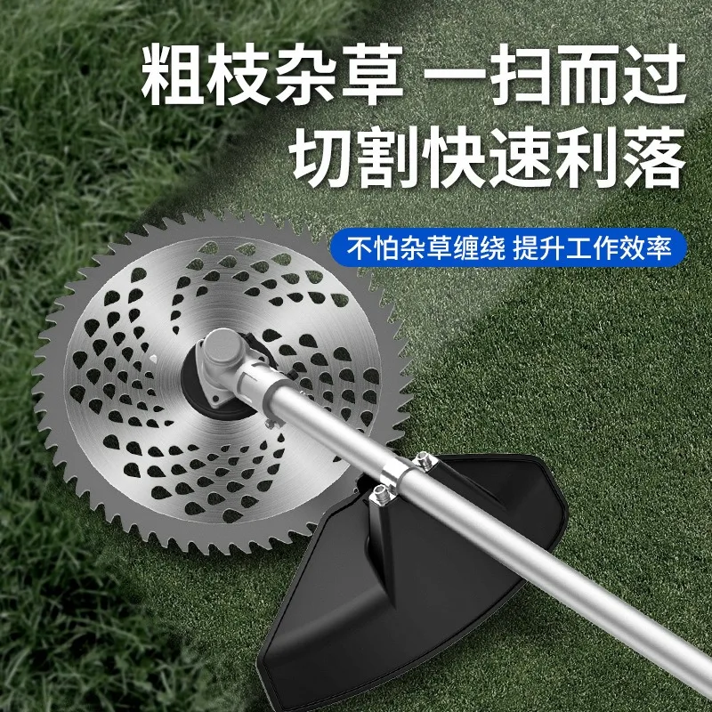 Rear brushless lawn mower Small household lawn mower Rechargeable lawn mower Lithium battery multi-function