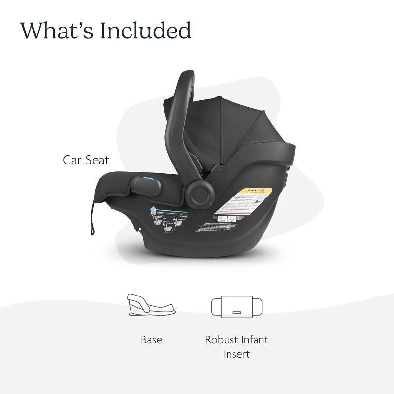 Mesa V2 Infant Car Seat/Easy Robust Infant Insert Included/Direct Stroller Attachment/Jake (Charcoal)，home.