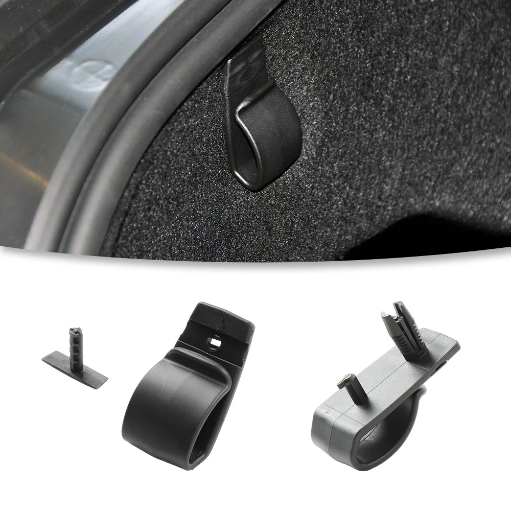 Gancho de fijación lateral para maletero de coche, 2046930014, para Mercedes Benz Clase C E W204 205 207 238, portátil multifuncional para automóvil